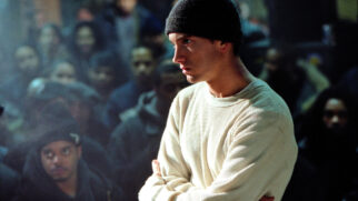 Eminem em cena de '8 Mile - Rua das ilusões'