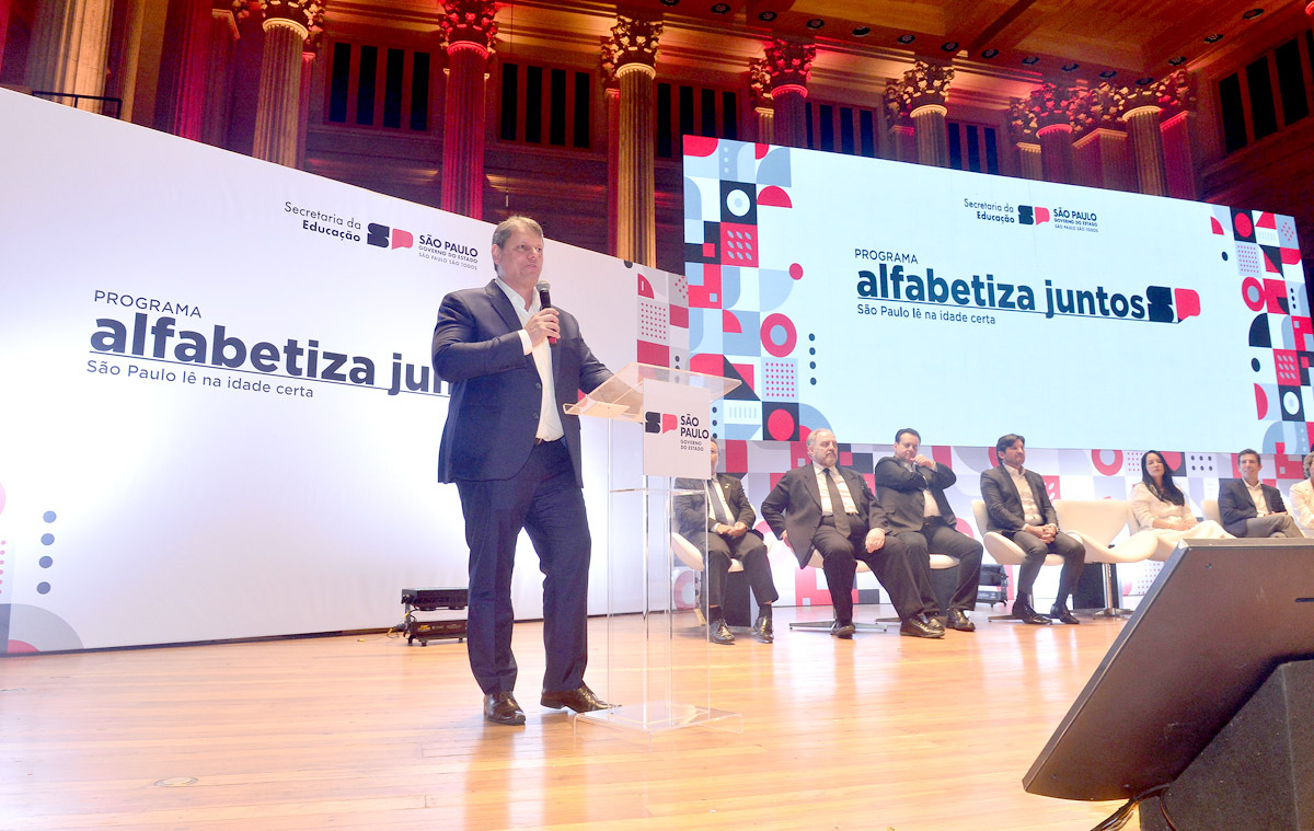 Lançamento do Programa Alfabetiza Juntos SP
