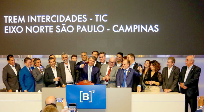Leilão de Trem Intercidades foi realizado nesta quinta-feira em São Paulo