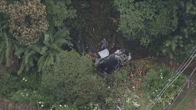 Avião de pequeno porte cai na Grande São Paulo