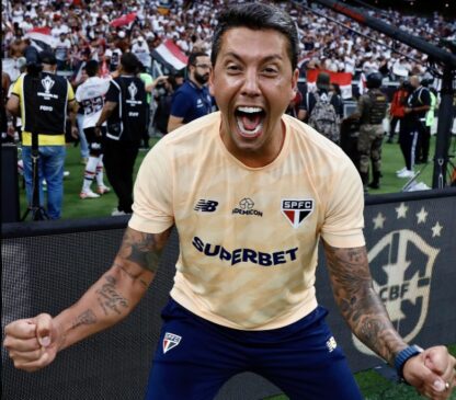 Thiago Carpini, campeão pelo São Paulo