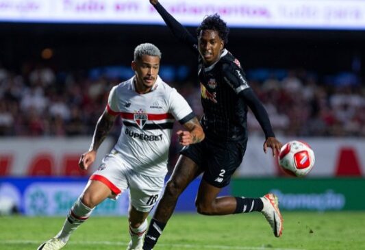 São Paulo e RB Bragantino empataram no MorumBIS