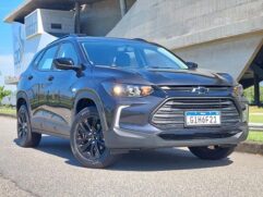 O Chevrolet Tracker Midnight é disponível apenas nas cores Azul Eclipse, Preto Ouro Negro e Cinza Rush