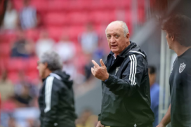 Técnico Luiz Felipe Scolari