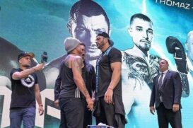 O ex-boxeador Acelino 'Popó' Freitas irá duelar contra o ex-BBB Kleber Bambam em combate marcado para o próximo sábado (24)