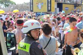 A Operação Carnaval será mobilizada até o dia 18, com reforços durante os blocos de rua e os desfiles de escolas de samba