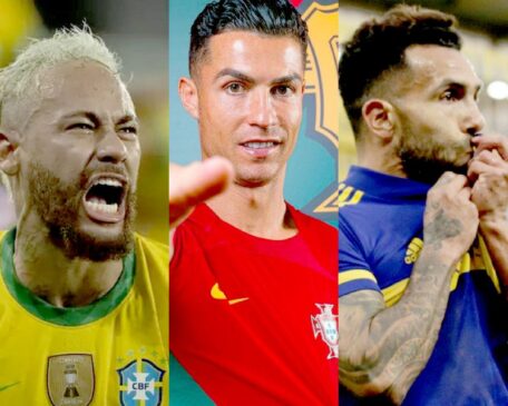 Neymar, CR7 e Tévez fazem aniversário no dia 5 de fevereiro