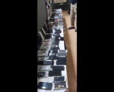 Apreensão de celulares contabilizou mais de 500 aparelhos