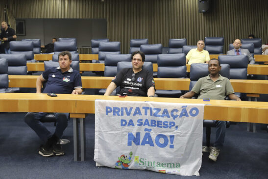 Comissão da Câmara de SP para debater futuro do acordo com a Sabesp