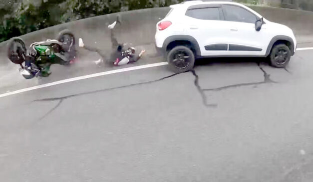 Homem foi preso em flagrante por embriaguez ao volante após se envolver em um acidente na rodovia Anhanguera