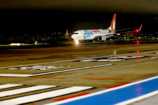Nesta quarta-feira (27) o aeroporto Prof. Urbano Stumpf de São José dos Campos (SP), no Vale do Paraíba, deu início às operações comerciais com um voo inaugural