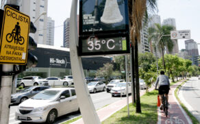 Temperatura global superou a marca durante boa parte do ano passado