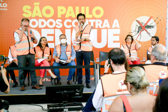 Na manhã desta quarta-feira (13) o prefeito de São Paulo, Ricardo Nunes (MDB) afirmou, em entrevista a jornalistas, novas medidas contra à dengue na capital paulista