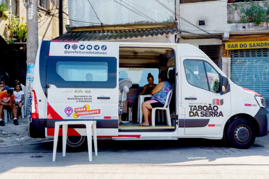 CRAS Itinerante oferta atendimento sem necessidade de agendamento
