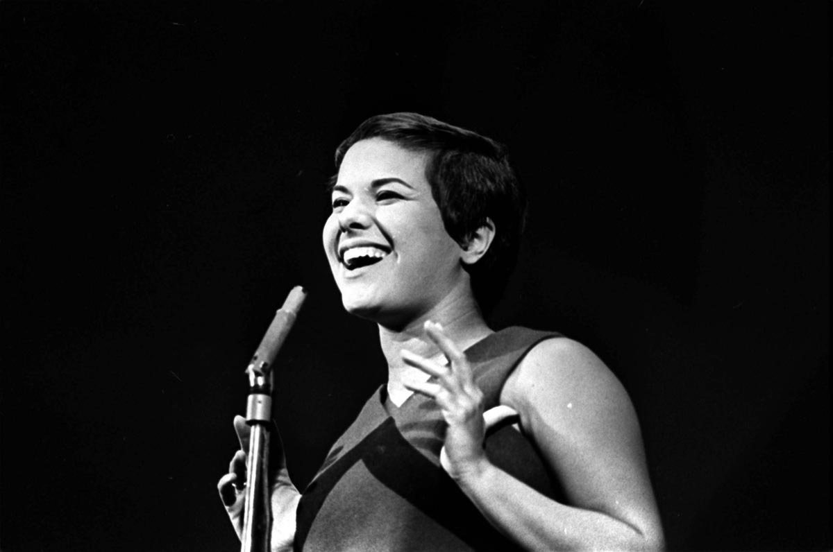 A cantora Elis Regina