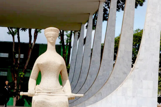 Fachada do STF, em Brasília