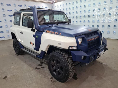 Leilão possui um Troller T-4 TX4 3.2, com apenas 5 mil quilômetros rodados
