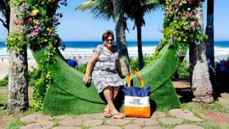 Agnes Montagna, de 74 anos, atravessava a faixa de pedestres quando foi atropelada