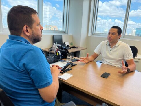 Marco Vinholi, durante entrevista a esta coluna