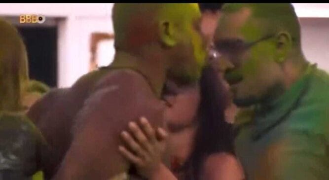 Davi e MC Bin Laden brigam no BBB 24