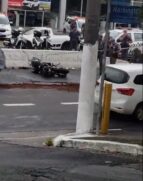 Perseguição policial termina em batida com feridos na zona sul de São Paulo