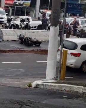 Perseguição policial termina em batida com feridos na zona sul de São Paulo