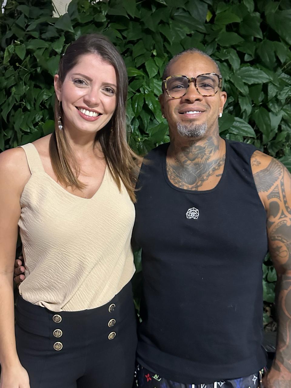 Carol Diaz e Rodriguinho