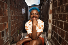 A diretora do documentário Viviane Ferreira