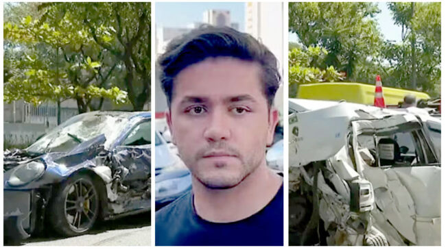Motorista da Porsche entrou com um pedido de habeas corpus para ele no Superior Tribunal de Justiça