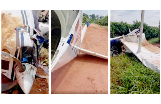 FAB intercepta avião com meia tonelada de drogas no interior de SP