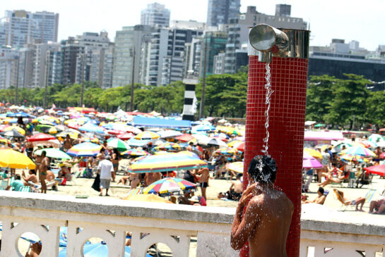 Chuveirinho de santos