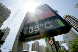 Clima de calor em São Paulo
