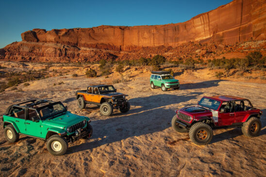 Easter Jeep Safari 2024, Jeep Willys Dispatcher Concept, Jeep Gladiator Rubicon High Top Concept, Jeep Vacationeer Concept, Jeep Low Down Concept