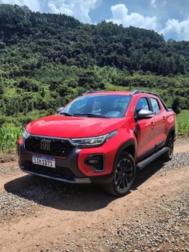 Automóvel mais vendido do Brasil nos últimos três anos, a Fiat Strada ganhou na metade de 2023 duas versões com o motor T200 turbo da Stellantis