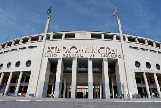Estádio do Pacaembu, na zona oeste de São Paulo