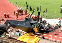 Dez pessoas morrem após helicópteros colidirem no ar na Malásia