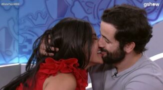 Isabelle e Matteus no bate-papo BBB