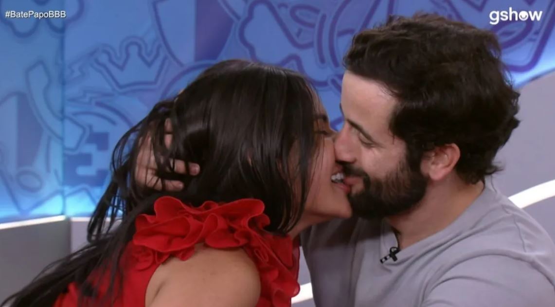 Isabelle e Matteus no bate-papo BBB
