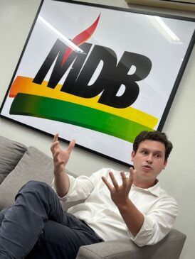 Enrico Misasi é presidente do diretório municipal do MDB de São Paulo