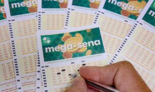 O prêmio da Mega-sena é de R$ 38.000.000,00