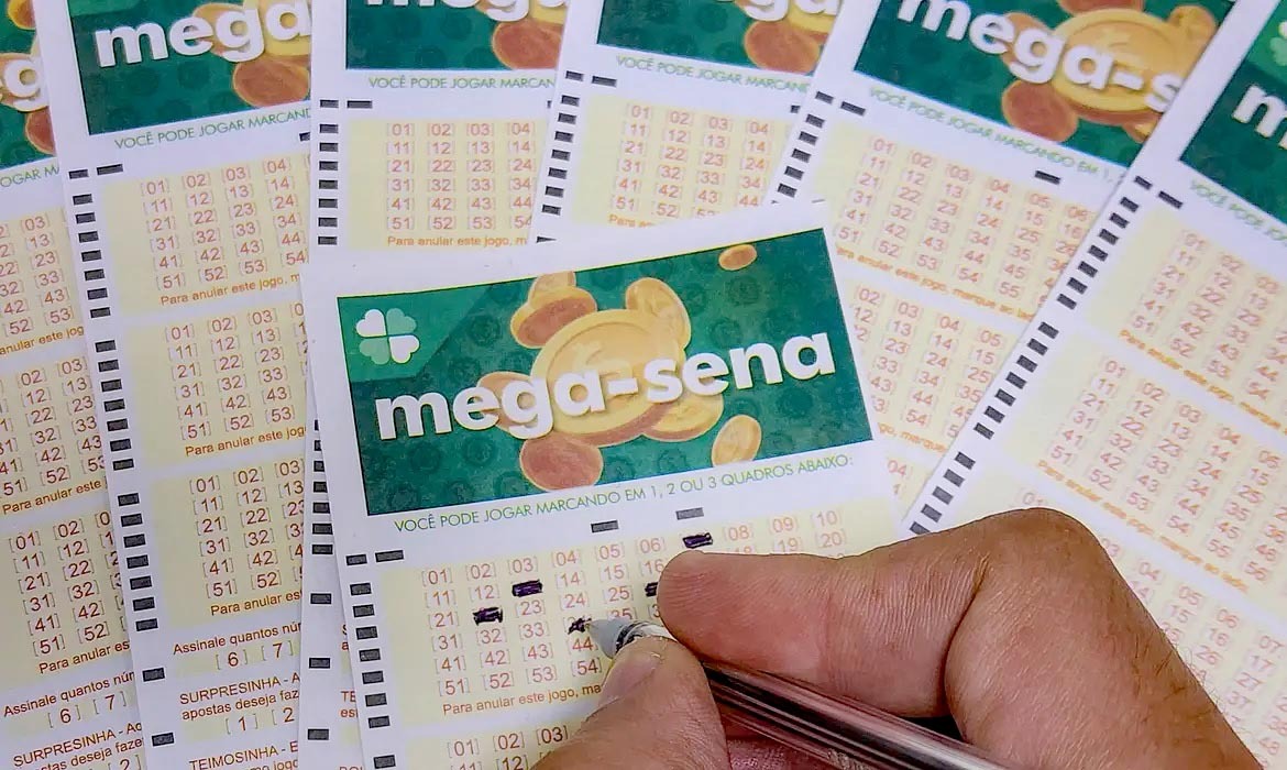 O prêmio da Mega-sena é de R$ 38.000.000,00