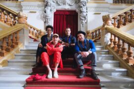 Banda MENSANA grava com Zeca Baleiro