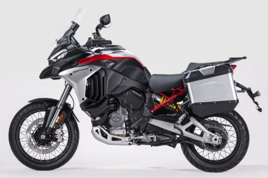 Ducati Multistrada V4 Rally Adventure Travel & Radar