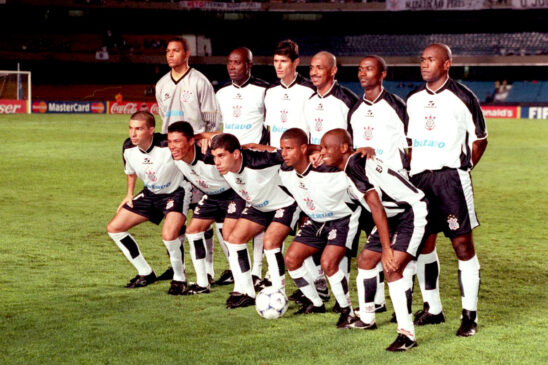 Time do Corinthians campeão mundial em 2000