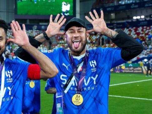 Neymar atualmente está no Al-Hilal, da Arábia Saudita