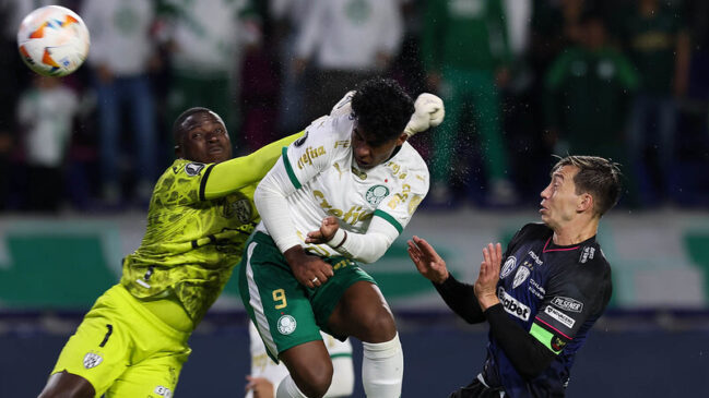 Time alviverde começou perdendo o jogo por 2 a 0, mas mostrou sua força e buscou a virada jogando na altitude