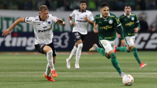 Rosso marcou para os uruguaios após cobrança de falta, Aníbal Moreno deixou tudo igual, Flaco López virou e Estevão balançou o Allianz Parque
