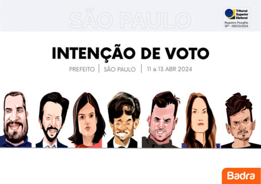 Pesquisa Badra para a Prefeitura de São Paulo foi divulgada nesta quarta