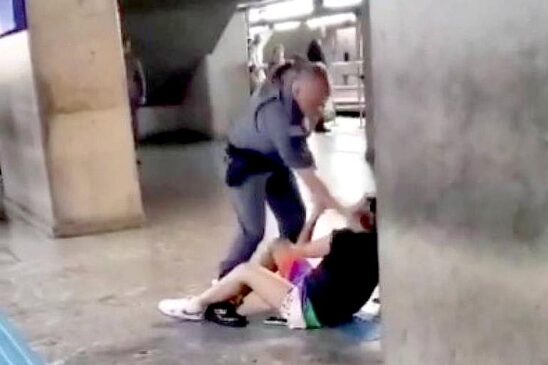 Policial militar que deu um tapa no rosto de uma mulher é afastado do cargo