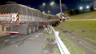 Motorista de caminhão morre atropelado na Rodovia Anchieta